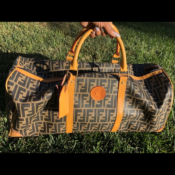 vintage fendi travel bolsa